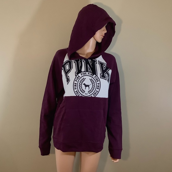 Pink Victoria Secret Logo Hoodie - Picture 3 of 5